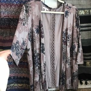 Maurices floral cardigan!